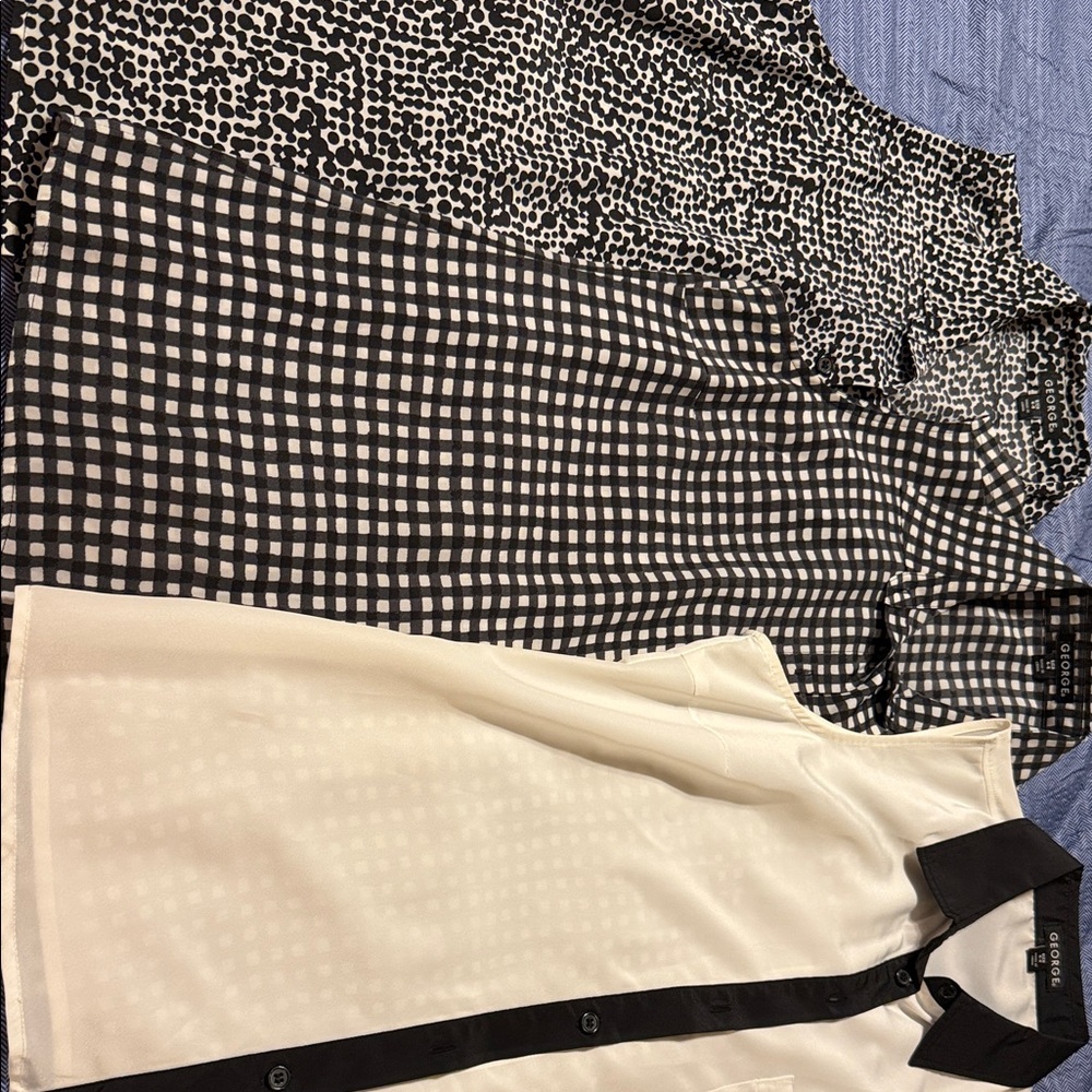 Three George Sleeveless Blouse